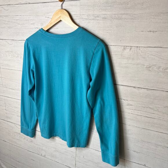 Life is Good T-Shirt Kids Size XXL Aqua "Goose Bumps" Long Sleeve 100% Cotton - Picture 15 of 16